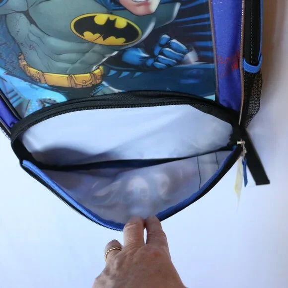 Dark Knight Batman Backpack with 3D Effect DC Comics - Picture 6 of 11